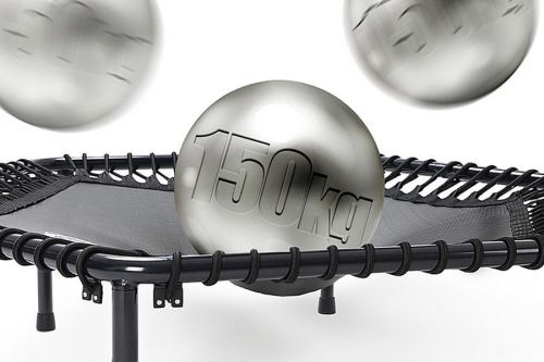 Фитнес батут для джампинга с ручкой HASTTINGS J-Short 50"#3