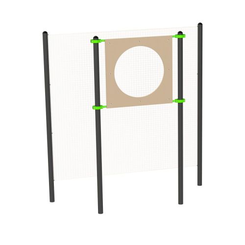 Мишень на стойках круглая (для метания теннисного мяча в цель) d=90 см