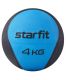 Медбол высокой плотности STARFIT GB-702 4 кг (синий)#4 Медбол высокой плотности STARFIT GB-702 4 кг (синий)#4