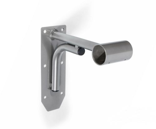 Кронштейн для хореографического (балетного) станка пристенный однорядный (серебристый) Кронштейн для хореографического (балетного) станка пристенный однорядный (серебристый)