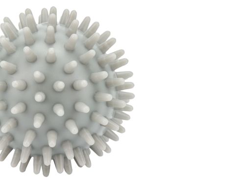 Мяч массажный 7 см средней жесткости Original FitTools FT-MSB-740M#2