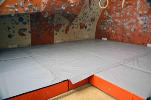 Мат для скалодрома h=80см СТАНДАРТ (тент, люверсы, внутр. чехлы)#4