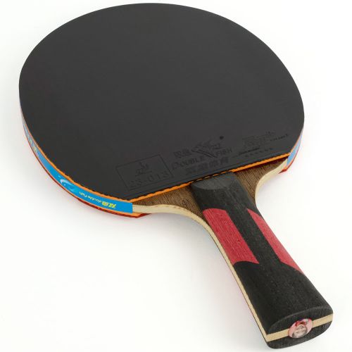 Ракетка для настольного тенниса DOUBLE FISH 7A+C (коническая ручка) ITTF Approved#4 Ракетка для настольного тенниса DOUBLE FISH 7A+C (коническая ручка) ITTF Approved#4