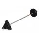 Штанга обрезиненная разборная MB Barbell 100 кг#5
