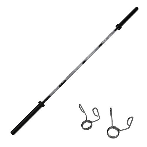 Гриф олимпийский прямой камуфляж BRONZE GYM BGBRS25 20 кг (с замками)#2