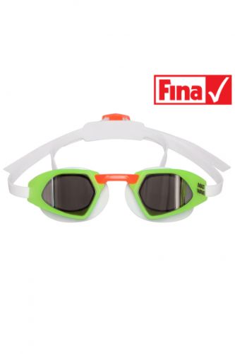 Очки стартовые MADWAVE X-BLADE Mirror (зеленый)#2