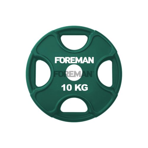 Диск олимпийский обрезиненный FOREMAN PRR-10KG Диск олимпийский обрезиненный FOREMAN PRR-10KG
