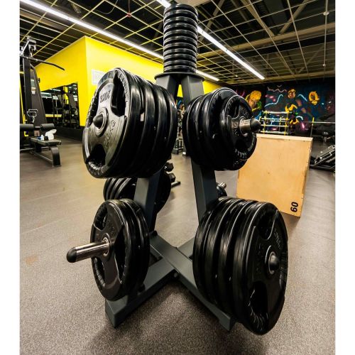 Диск обрезиненный 3 HANDLE d=51 мм PROFI-FIT 20 кг#2