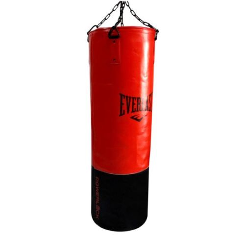 Мешок боксерский EVERLAST Powerlock Pro 123х38 см, 45 кг (красный, с цепью) Мешок боксерский EVERLAST Powerlock Pro 123х38 см, 45 кг (красный, с цепью)