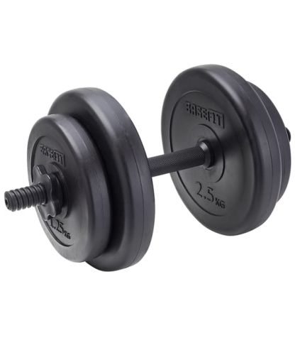 Гантель разборная пластиковая BASEFIT DB-717 8 кг