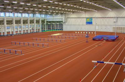 Набор оборудования для легкоатлетического манежа