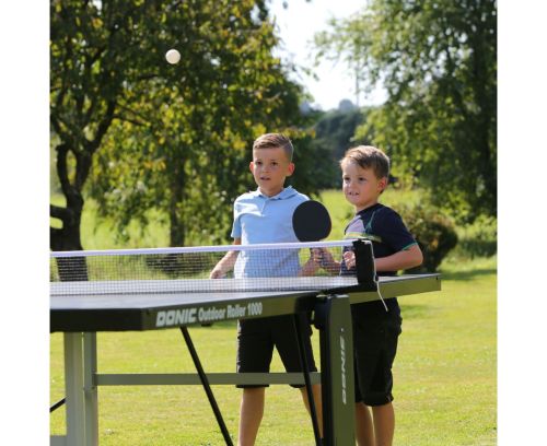 Всепогодный теннисный стол DONIC Outdoor Roller 1000 Blue (с сеткой)#5