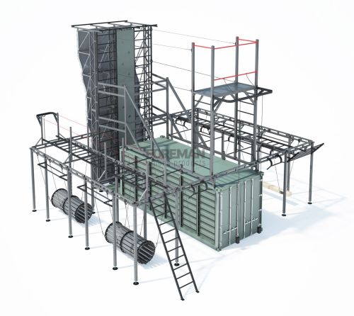 Мобильный тренировочный горный комплекс FOREMAN FY-1013#2