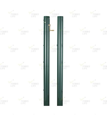 Стойки теннисные круглые TENNIS LIFE 83 мм (с внутренним механизмом натяжения)