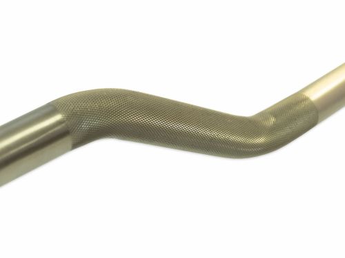 Гриф олимпийский слабоизогнутый 47" REBEL R-OB47-Z-CBR (с упорными подшипниками и замками)#5