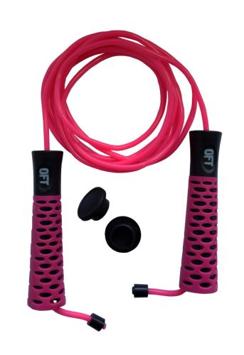 Скакалка с регулируемыми ручками PVC Original FitTools FT-JR11#2 Скакалка с регулируемыми ручками PVC Original FitTools FT-JR11#2