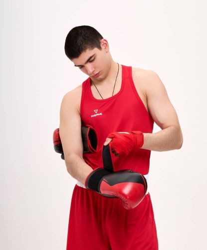 Перчатки боксерские INSANE MONTU IN23-BG500 (ПУ) красный#6