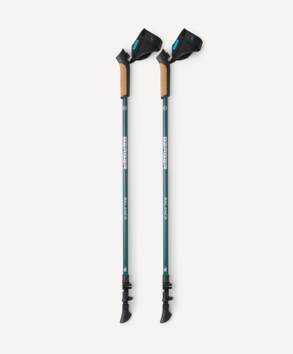 Палки для скандинавской ходьбы BERGER Travel Balance 80-135 см (2-секционные)#3