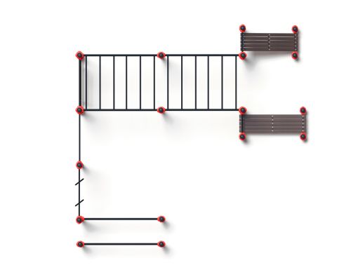 Уличный спортивный комплекс Воркаут ТС-62#7