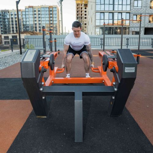 Уличный тренажер Становая тяга с переменной нагрузкой ZAVODSPORTA Power-1813#4 Уличный тренажер Становая тяга с переменной нагрузкой ZAVODSPORTA Power-1813#4