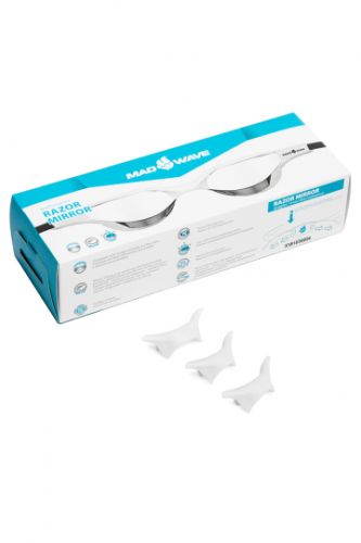 Очки для плавания MADWAVE RAZOR Mirror (белый)#4