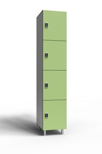 Шкаф для раздевалок HPL пластик 4-1 (1 секция) 1900х316х500 мм#10