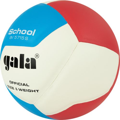 Мяч волейбольный GALA School 12" BV5715S №5 (ПУ) бело-красно-голубой#5 Мяч волейбольный GALA School 12" BV5715S №5 (ПУ) бело-красно-голубой#5
