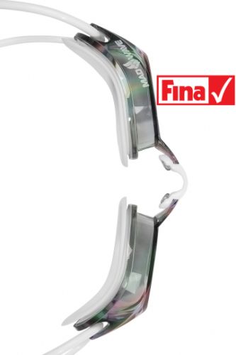 Очки стартовые MADWAVE STREAMLINE Rainbow (пурпурный)#2