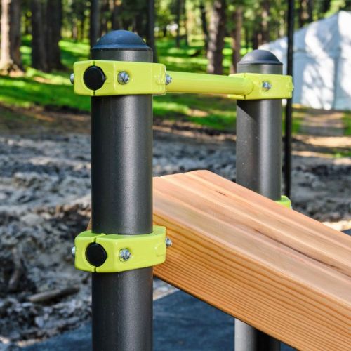 Воркаут Наклонная скамья для упражнений на пресс ZAVODSPORTA W208#4