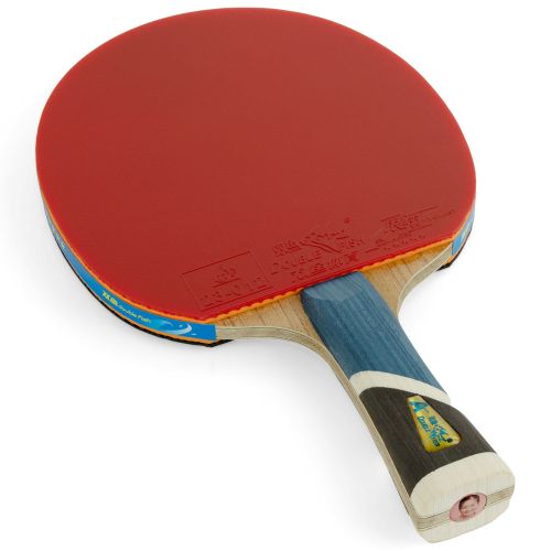 Ракетка для настольного тенниса DOUBLE FISH 5A+C (коническая ручка) ITTF Approved#2 Ракетка для настольного тенниса DOUBLE FISH 5A+C (коническая ручка) ITTF Approved#2