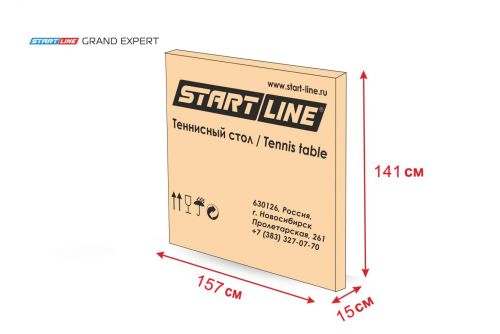 Теннисный стол START LINE Grand Expert Blue (с сеткой)#6 Теннисный стол START LINE Grand Expert Blue (с сеткой)#6