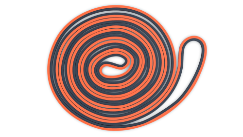 Эспандер-петля двуцветный Original FitTools FT-DCL#3