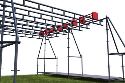 Комплекс полосы препятствий Квадратное колесо#3