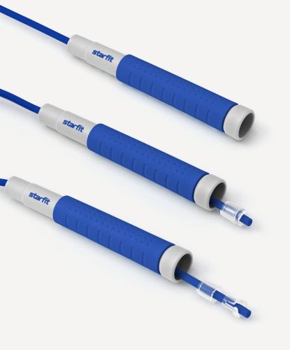 Скакалка STARFIT RP-401 3 м (c силиконовыми ручками)#3 Скакалка STARFIT RP-401 3 м (c силиконовыми ручками)#3