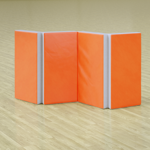 Чехол мата гимнастического складной 2х1х0,1м (тент, 4 сложения) ЧМ-20