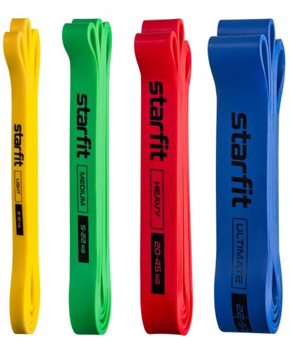Эспандеры ленточные для кросс-тренинга STARFIT ES-804 (4 шт.)