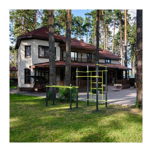 Воркаут (брусья, 3 перекладины, шведская стенка) ZAVODSPORTA W217#5