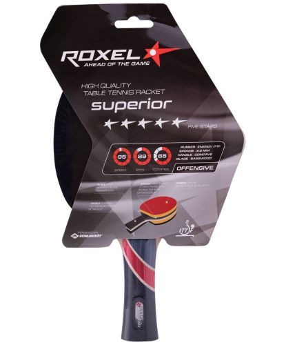 Ракетка для настольного тенниса ROXEL 5* Superior (коническая)