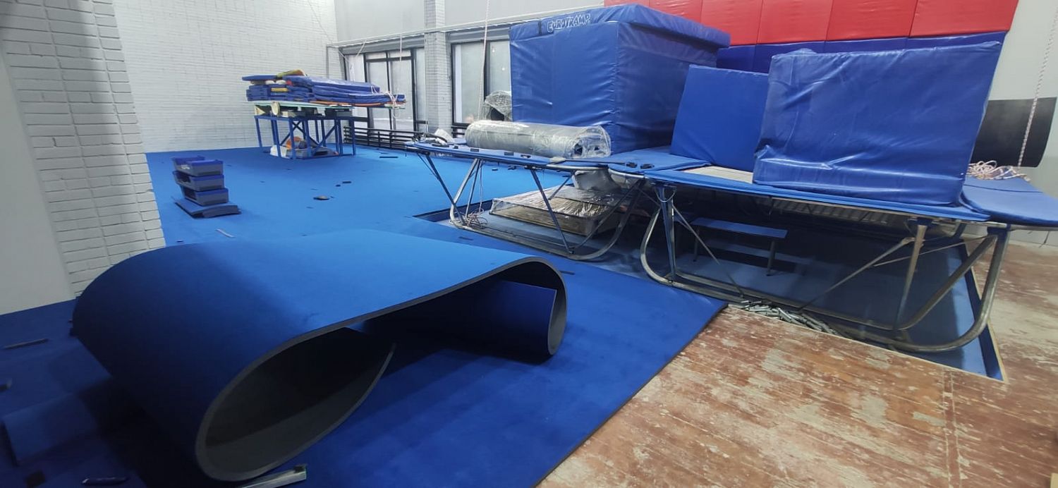 Гимнастический зал ЦСКА