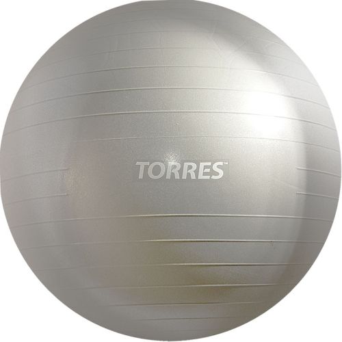 Мяч гимнастический TORRES 55 см (серый)