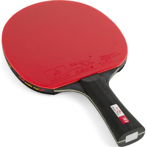 Ракетка для настольного тенниса DOUBLE FISH Black Carbon King Racket 3*** (коническая ручка) ITTF Approved#2 Ракетка для настольного тенниса DOUBLE FISH Black Carbon King Racket 3*** (коническая ручка) ITTF Approved#2
