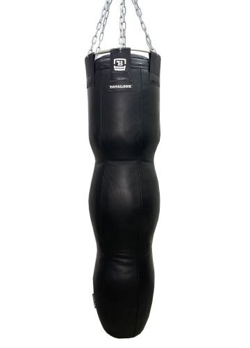 Мешок боксерский кожаный набивной Силуэт TOTALBOX СМКФ 40/28/32/20х150 см 57 кг