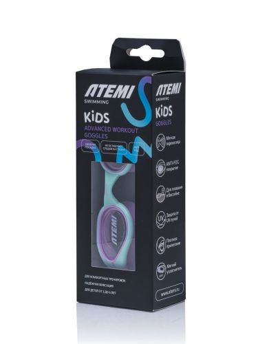 Очки для плавания ATEMI KIDS Advanced Workout#3 Очки для плавания ATEMI KIDS Advanced Workout#3