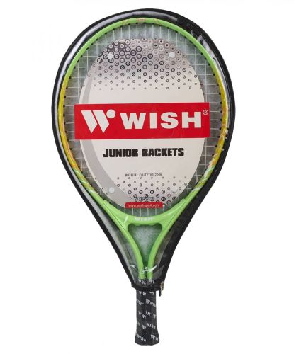 Ракетка для большого тенниса Wish 19'' AlumTec JR 2900 (зеленый)#5