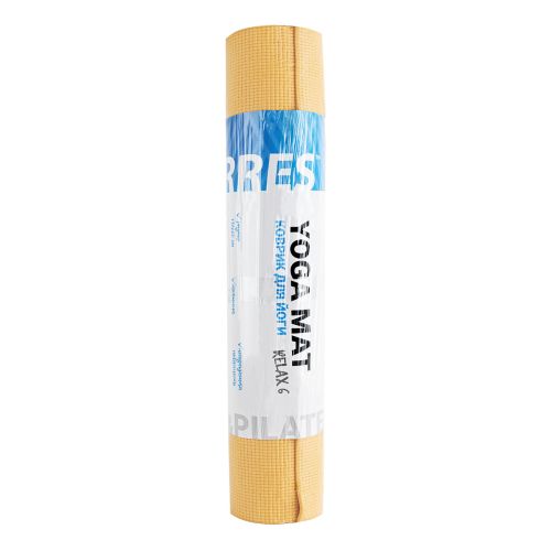 Коврик для йоги TORRES Relax 6 PVC 6 мм (бежевый)#6 Коврик для йоги TORRES Relax 6 PVC 6 мм (бежевый)#6
