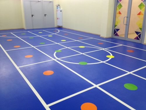 Спортивный линолеум Apoluza Sportfloor PVC 4,5 мм#3