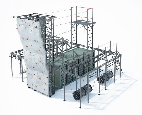 Мобильный тренировочный горный комплекс FOREMAN FY-1013