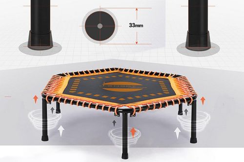 Фитнес батут для джампинга с ручкой HASTTINGS J-Short 50"#8