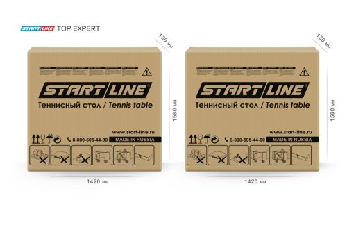 Теннисный стол START LINE Top Expert Black (с сеткой)#8 Теннисный стол START LINE Top Expert Black (с сеткой)#8