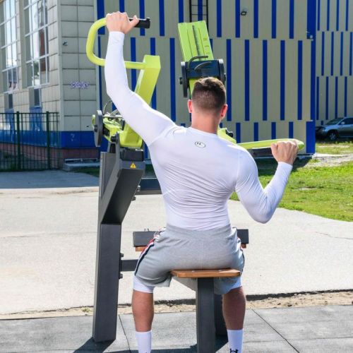 Уличный тренажер Вертикальная тяга с переменной нагрузкой ZAVODSPORTA Power-1807#5 Уличный тренажер Вертикальная тяга с переменной нагрузкой ZAVODSPORTA Power-1807#5